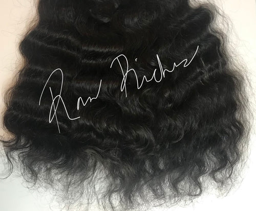 13"x4” Raw Indian HD Transparent Curly Lace Frontal image 0