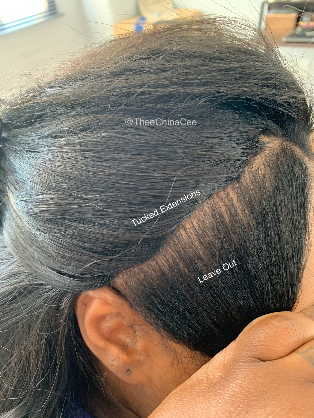 Luxury Sew In - “Tucked Technique” •SERVICE•