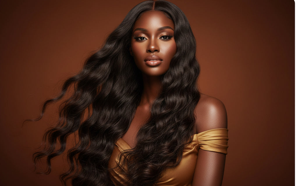 5"X5" Raw Indian  HD Transparent Wavy Lace Closure