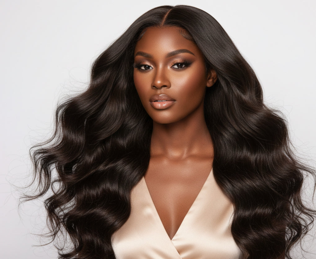 13"x4” Raw Indian HD Transparent Straight Lace Frontal